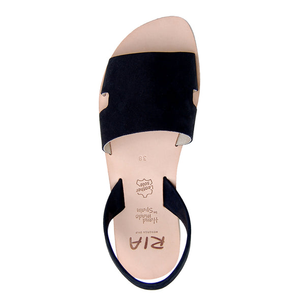 Elsa Avarcas Sandals in Black