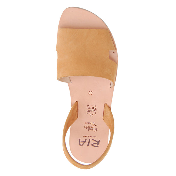 Elsa Avarcas Sandals in Camel