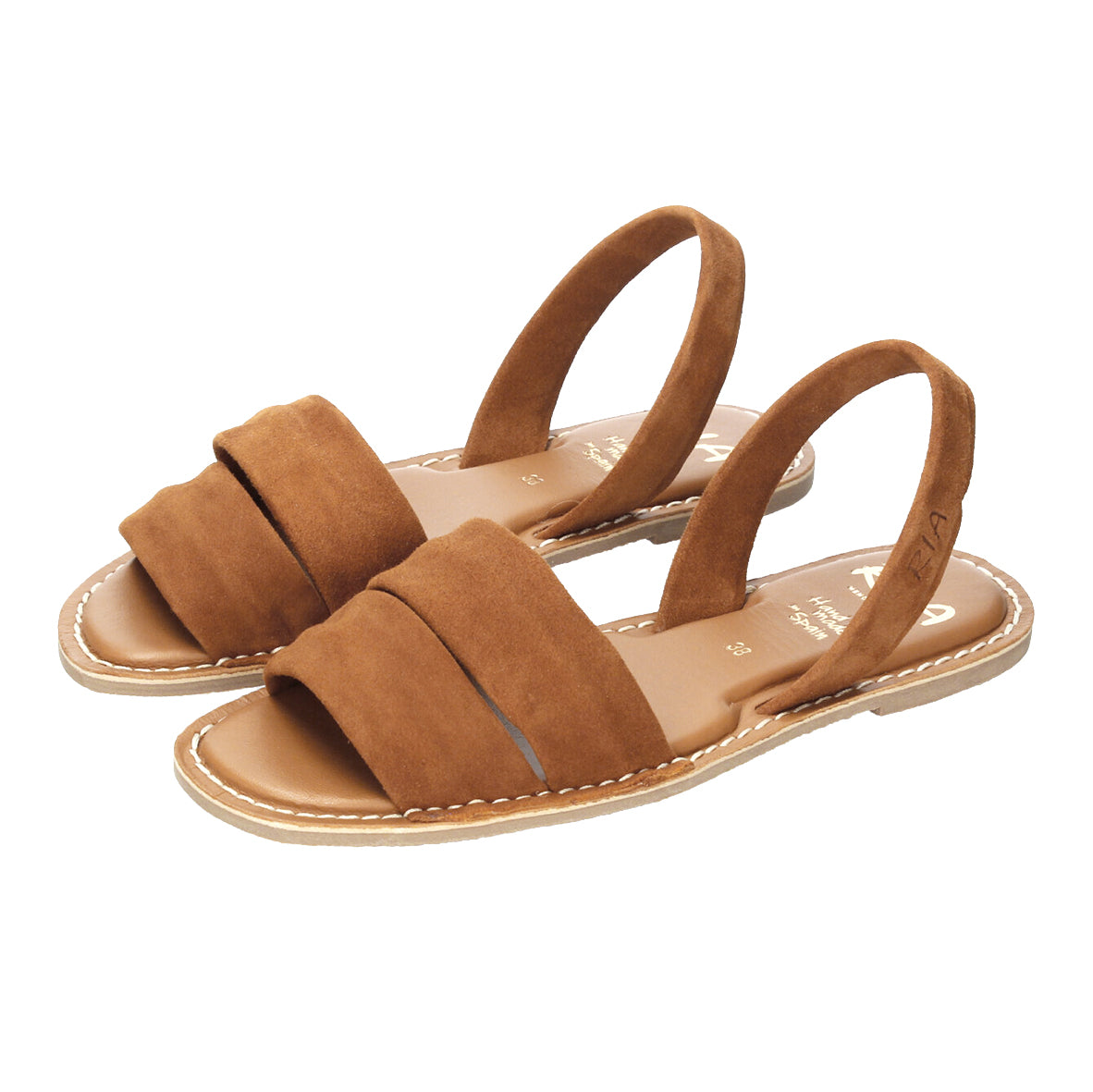 Almeria Avarcas Menorcan Sandals in Amber