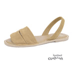 Almeria Avarcas Menorcan Sandals in Camel Beige