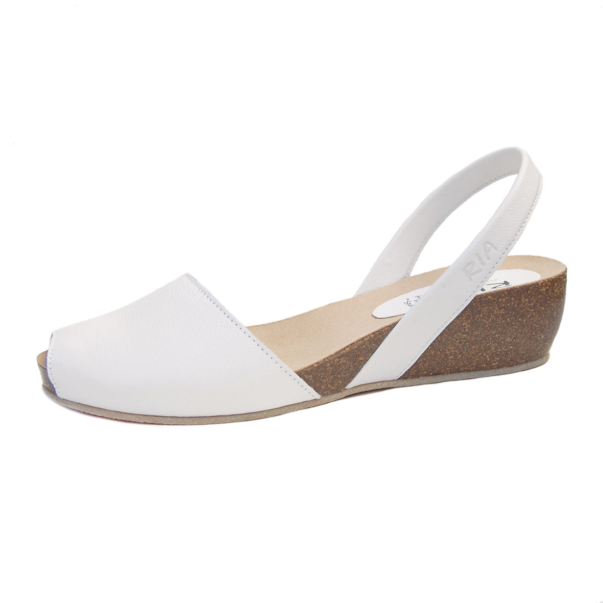 Cardona Avarcas Cork Wedge in White