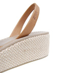 Carmen Cushioned Wedge in Nut