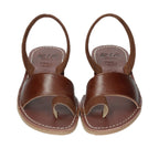 Costa Avarcas Menorcan Sandals in Choco