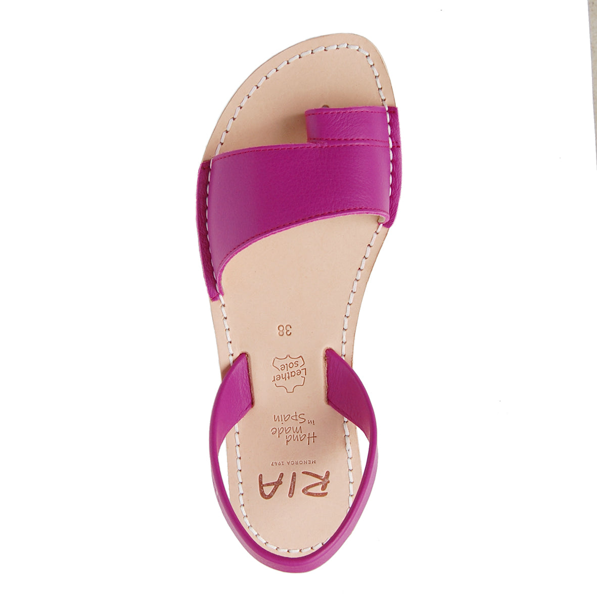 Costa Avarcas Menorcan Sandals in Magenta