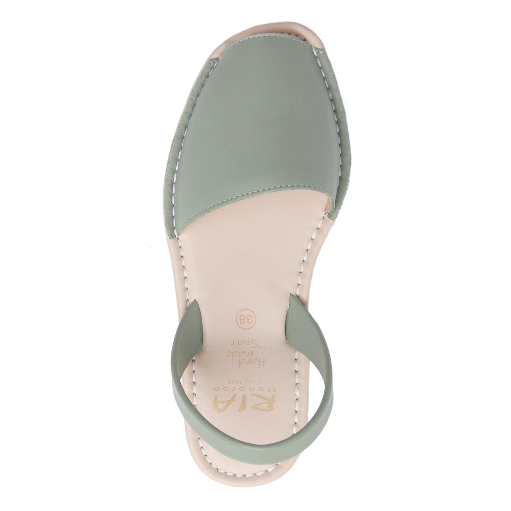 Avila Cushioned Avarcas Sandals in Sage