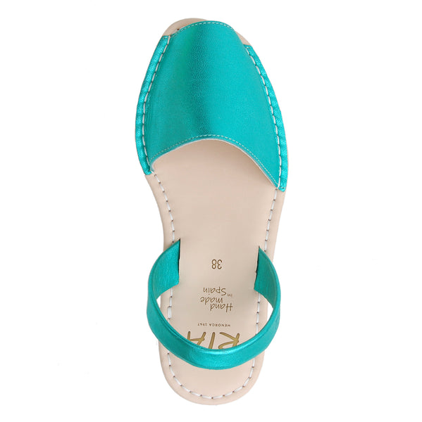 Ibiza Avarcas Menorcan Sandals in Aqua