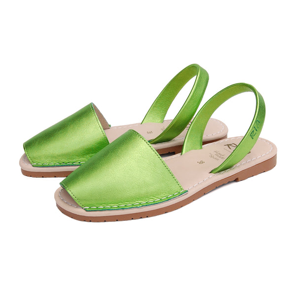 Ibiza Avarcas Menorcan Sandals in Green