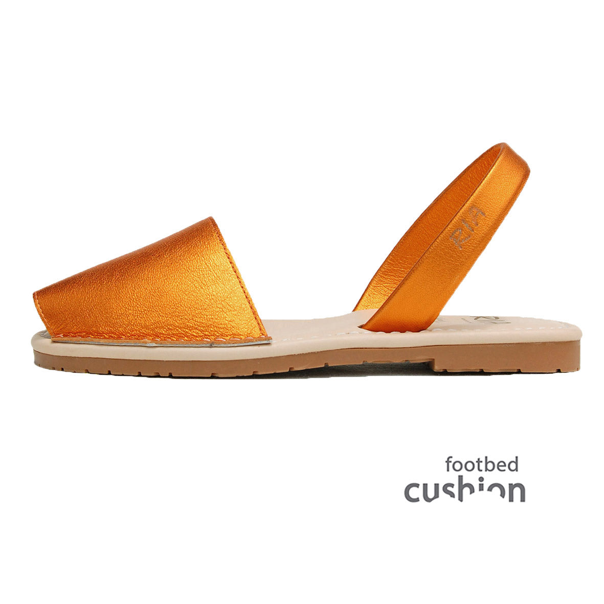 Ibiza Avarcas Menorcan Sandals in Orange