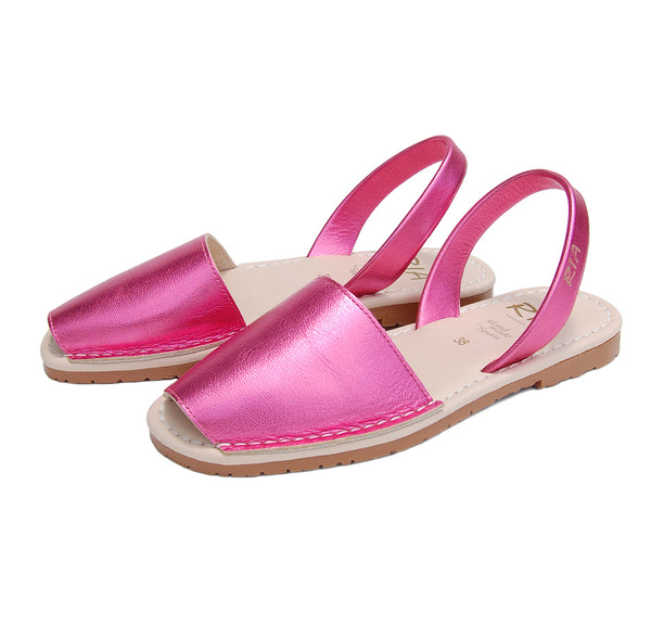 Ibiza Avarcas Menorcan Sandals in Pink