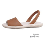Igora Cushioned Avarcas Sandals in Tan