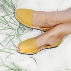 Avarcas Menorcan Sandals Morell in Mustard Yellow