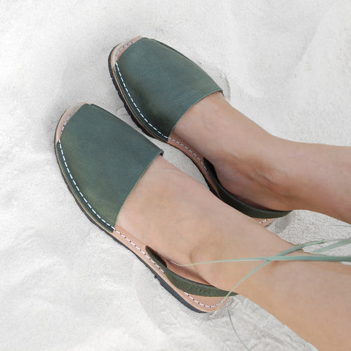 Avarcas Menorcan Sandals Morell in Khaki
