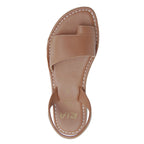 Roma Cushioned Avarcas Sandals in Tan