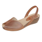 Rosalia Avarcas Cork Wedge in Nut