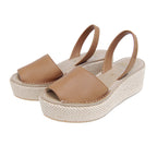Carmen Cushioned Wedge in Nut