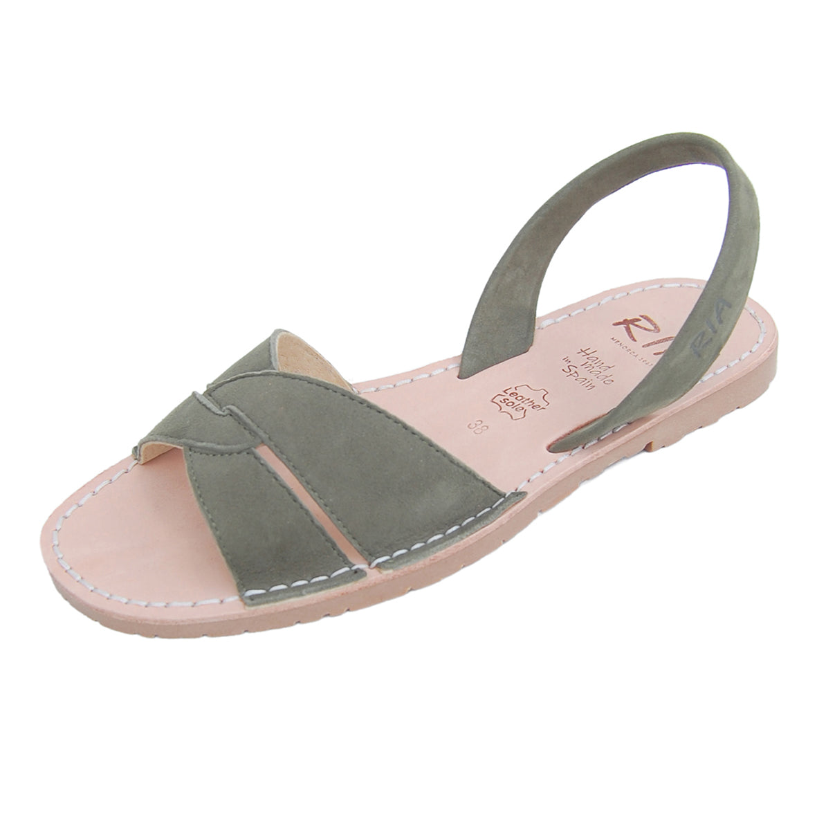 Como Avarcas Menorcan Sandals in Green