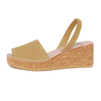 Chorco Cork Wedge in Desert