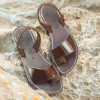 Costa Avarcas Menorcan Sandals in Choco