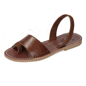 Costa Avarcas Menorcan Sandals in Choco