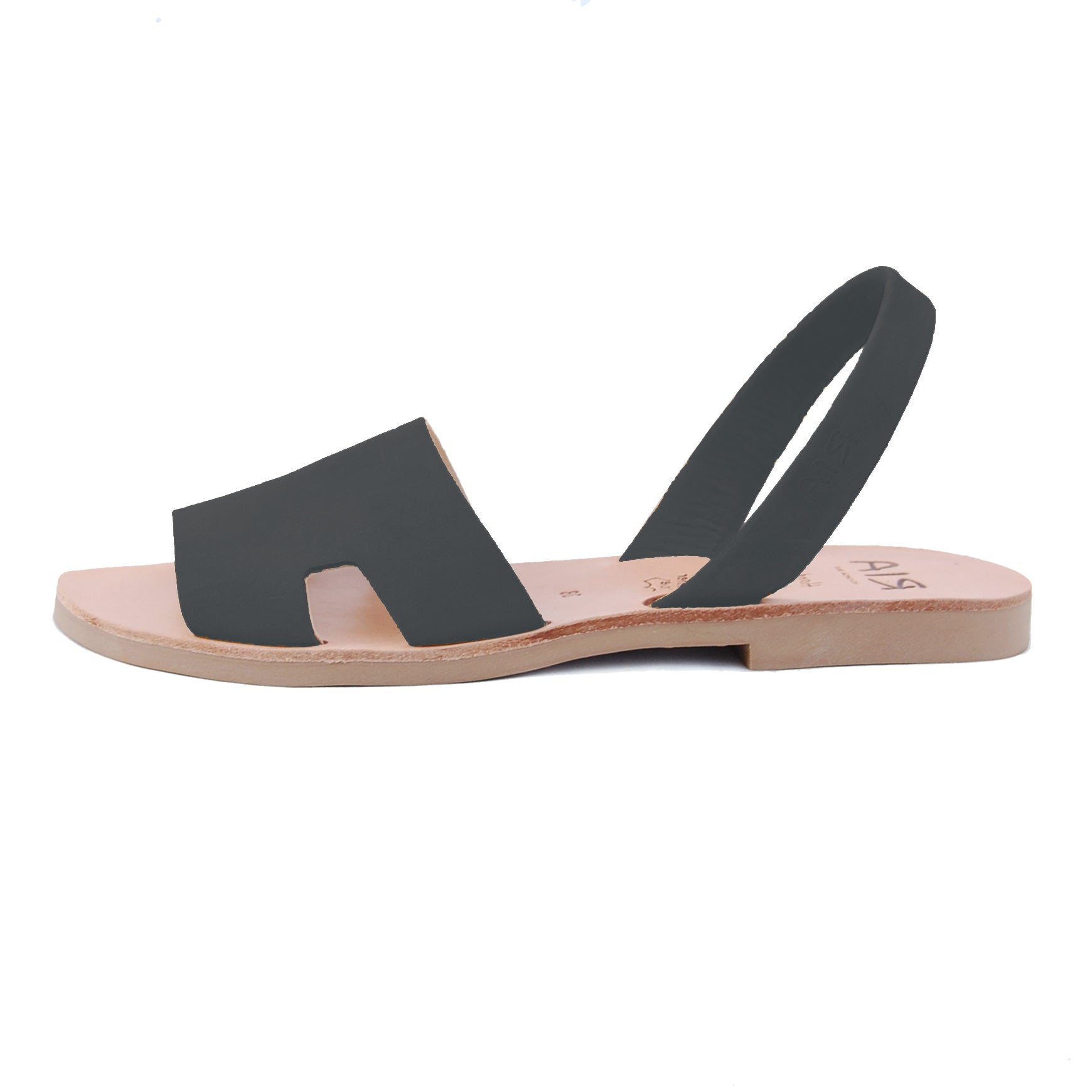 Elsa Avarcas Sandals in Black