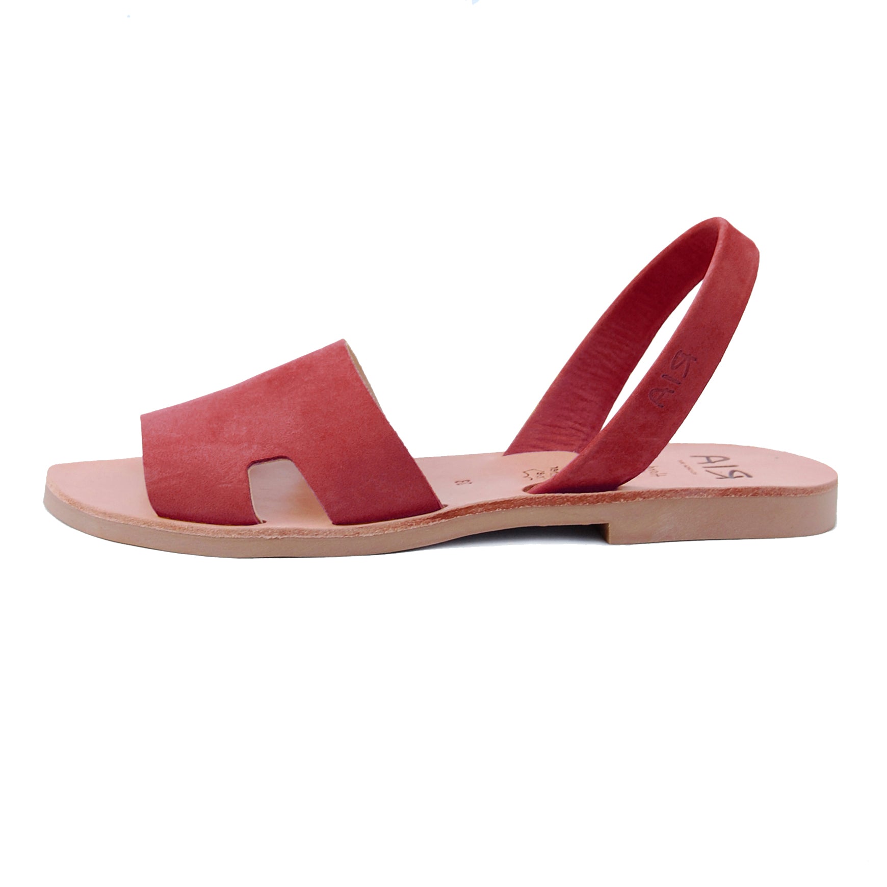 Elsa Avarcas Sandals in Red