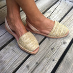 Roba Avarcas Sandals in Grass Weave