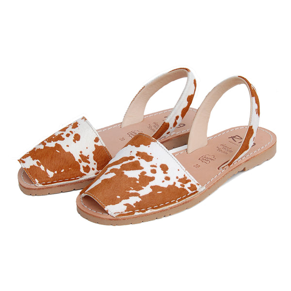 Mancha Avarcas Sandals in Cow