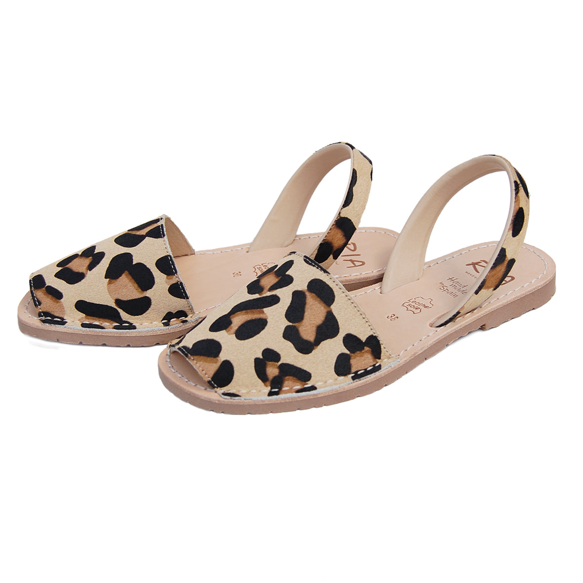 Mancha Sandals in Somali Leopard