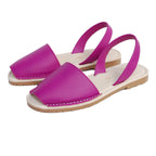 Avila Cushioned Avarcas Sandals in Magenta