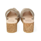 Chorco Cork Wedge in Desert