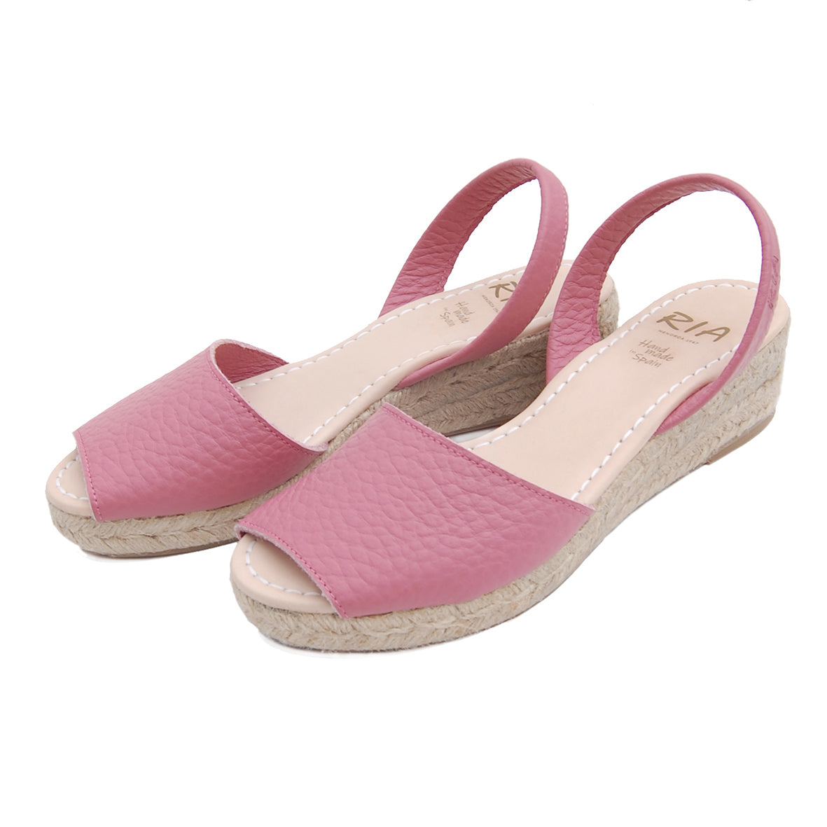 Vicki Low Jute Wedge Espadrilles in Azalea