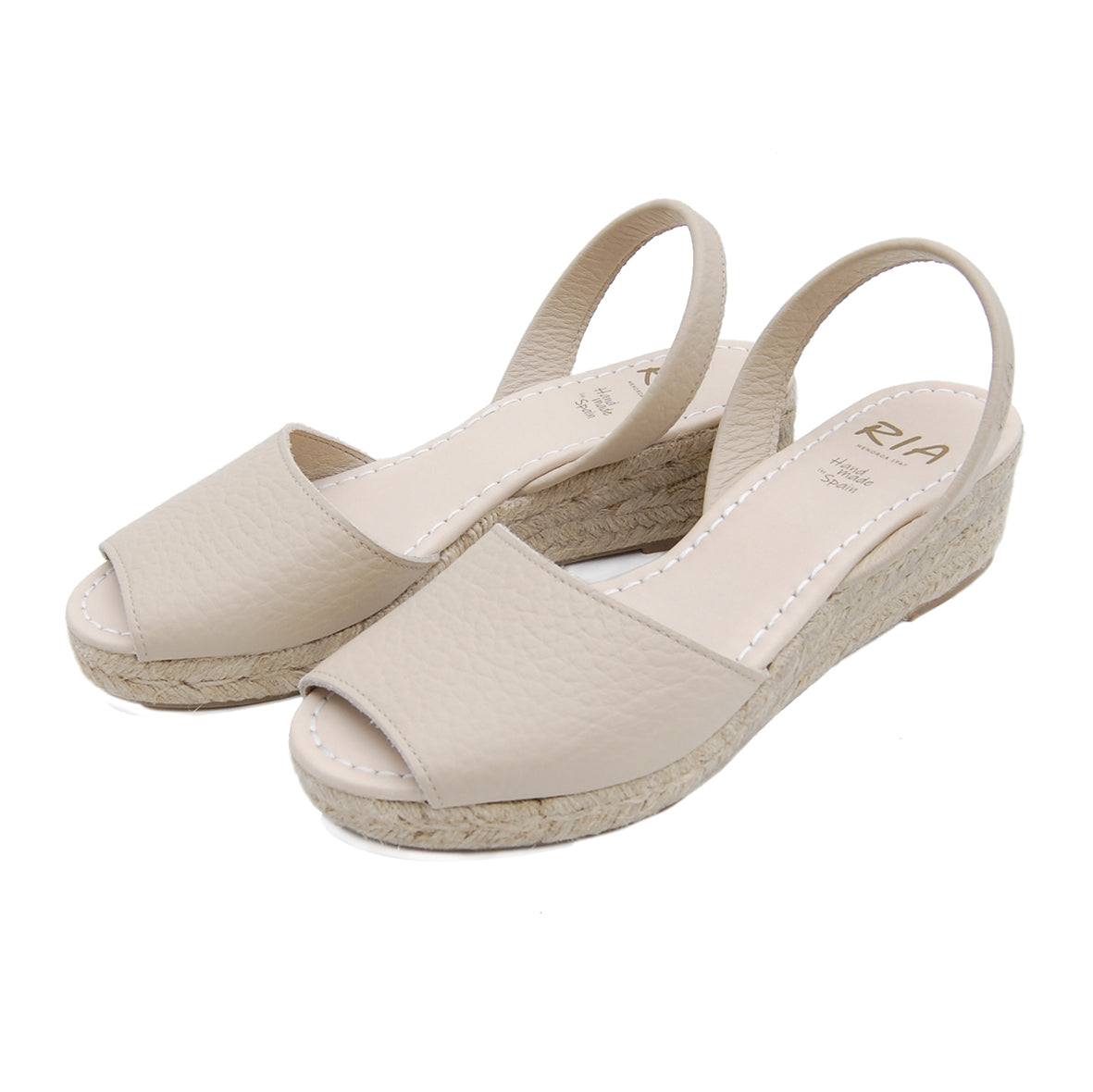 Vicki Low Jute Wedge Espadrilles in Beige
