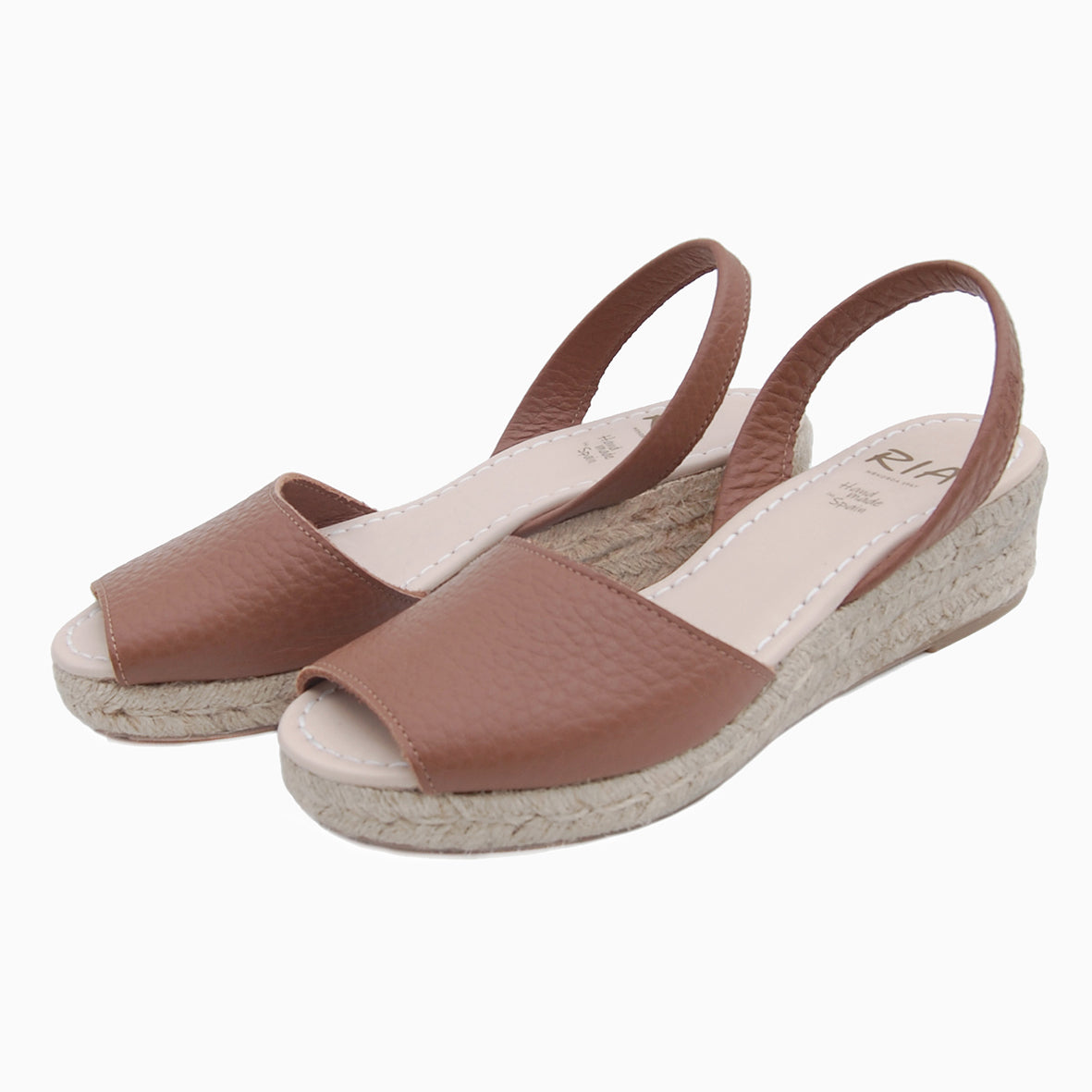 Vicki Low Jute Wedge Espadrilles in Tan