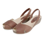 Cruz Cork Wedge in Tan