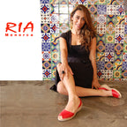 Avarcas Wedge Espadrilles Bosc in Red