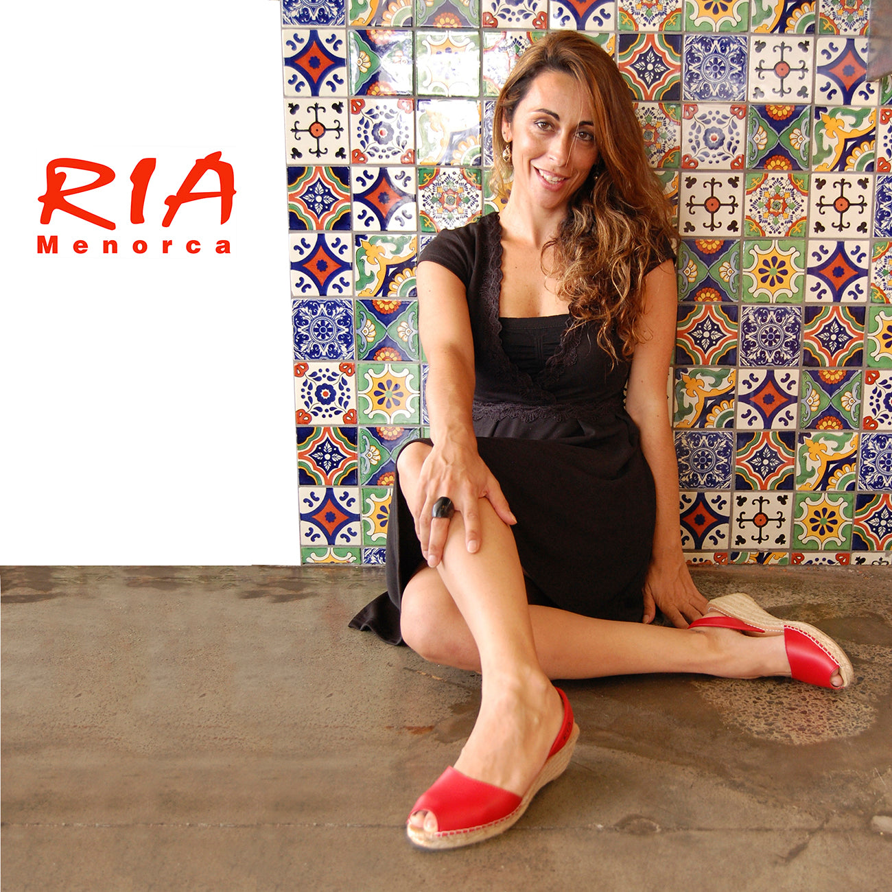 Avarcas Wedge Espadrilles Bosc in Red