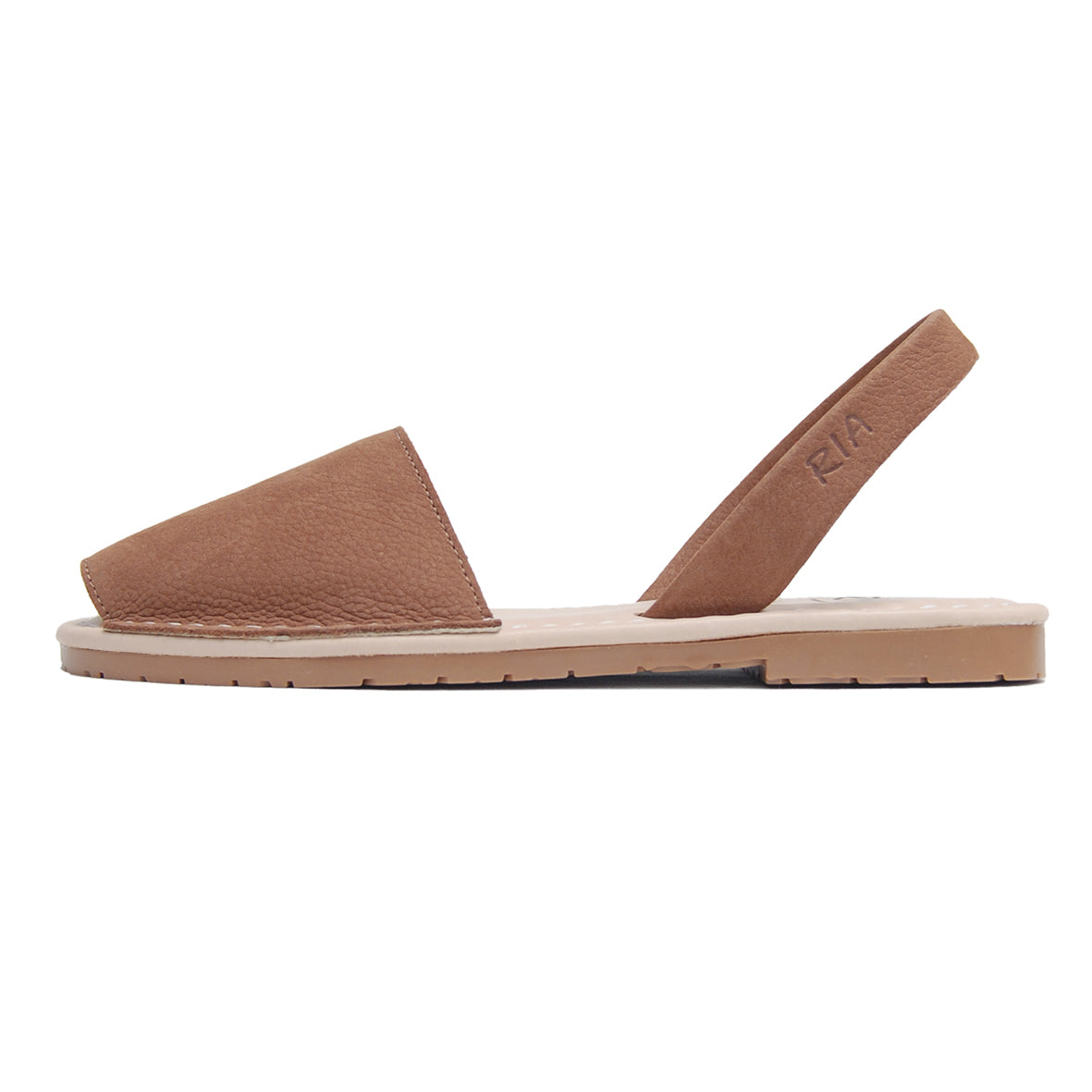 Tierra Cushioned Avarcas Sandals in Hazelnut