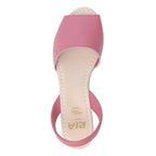 Vicki Low Jute Wedge Espadrilles in Azalea