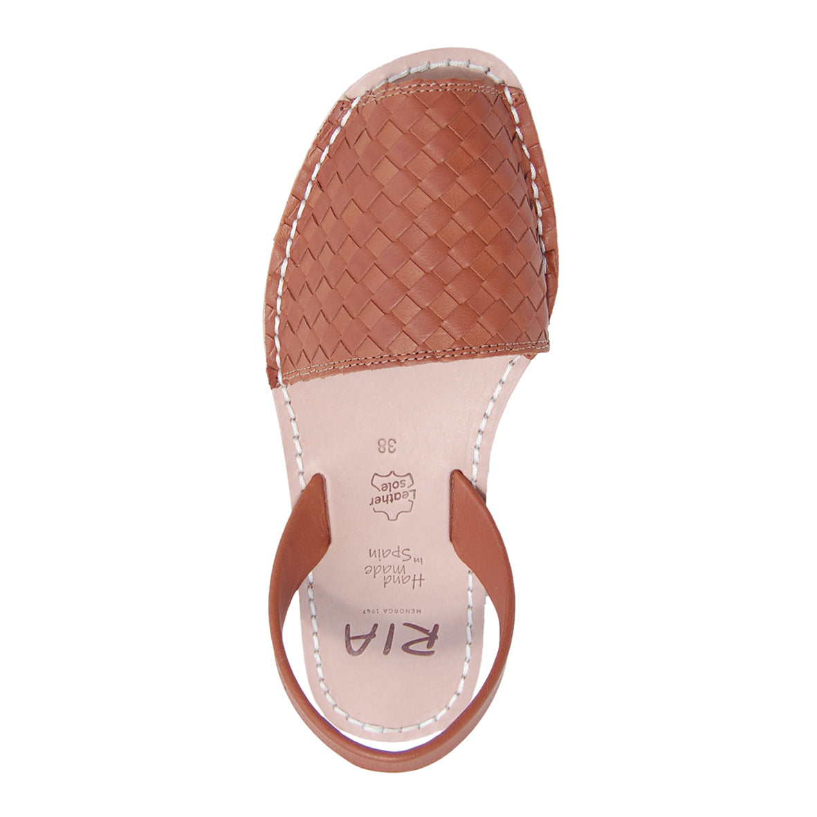 Viva Avarcas Braided Sandals in Tan