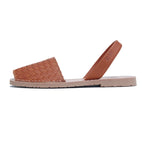 Viva Avarcas Braided Sandals in Tan
