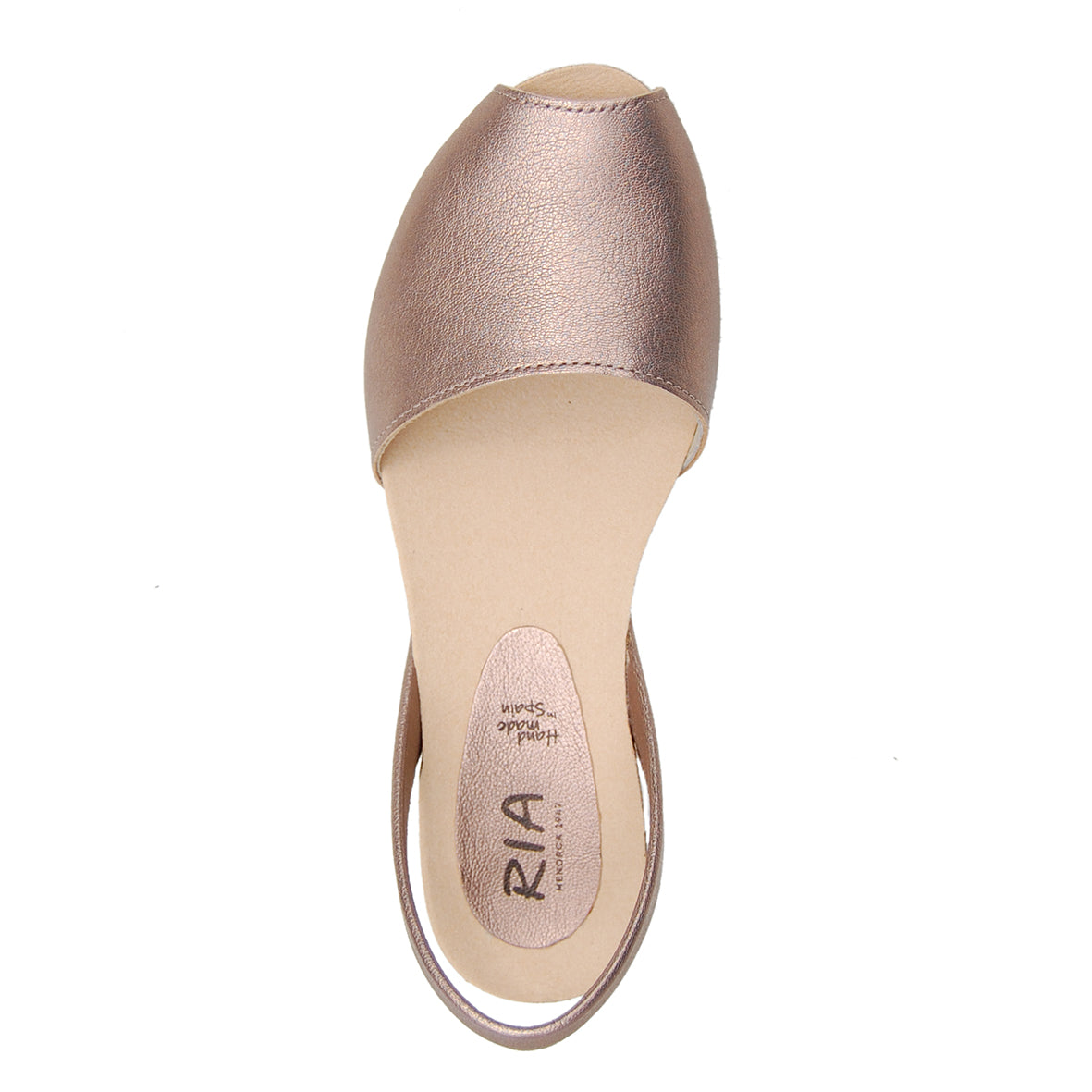 Turo Avarcas Cork Wedge in Rosegold