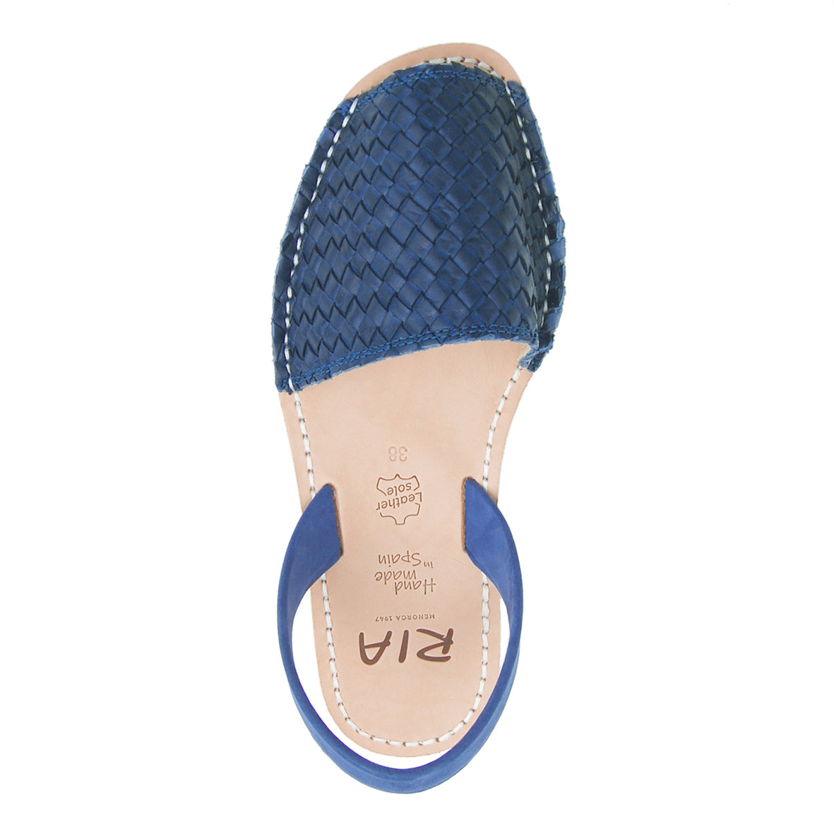 Viva Avarcas Braided Sandals in Navy