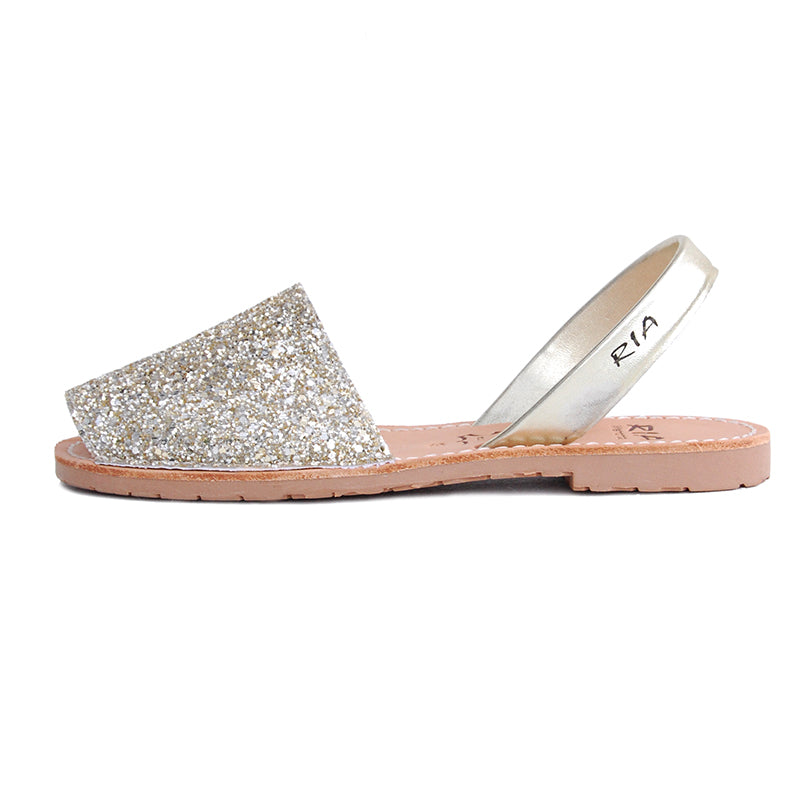 Ria Menorca Australia Avarcas Menorquinas Menorcan Sandals glitter flats 