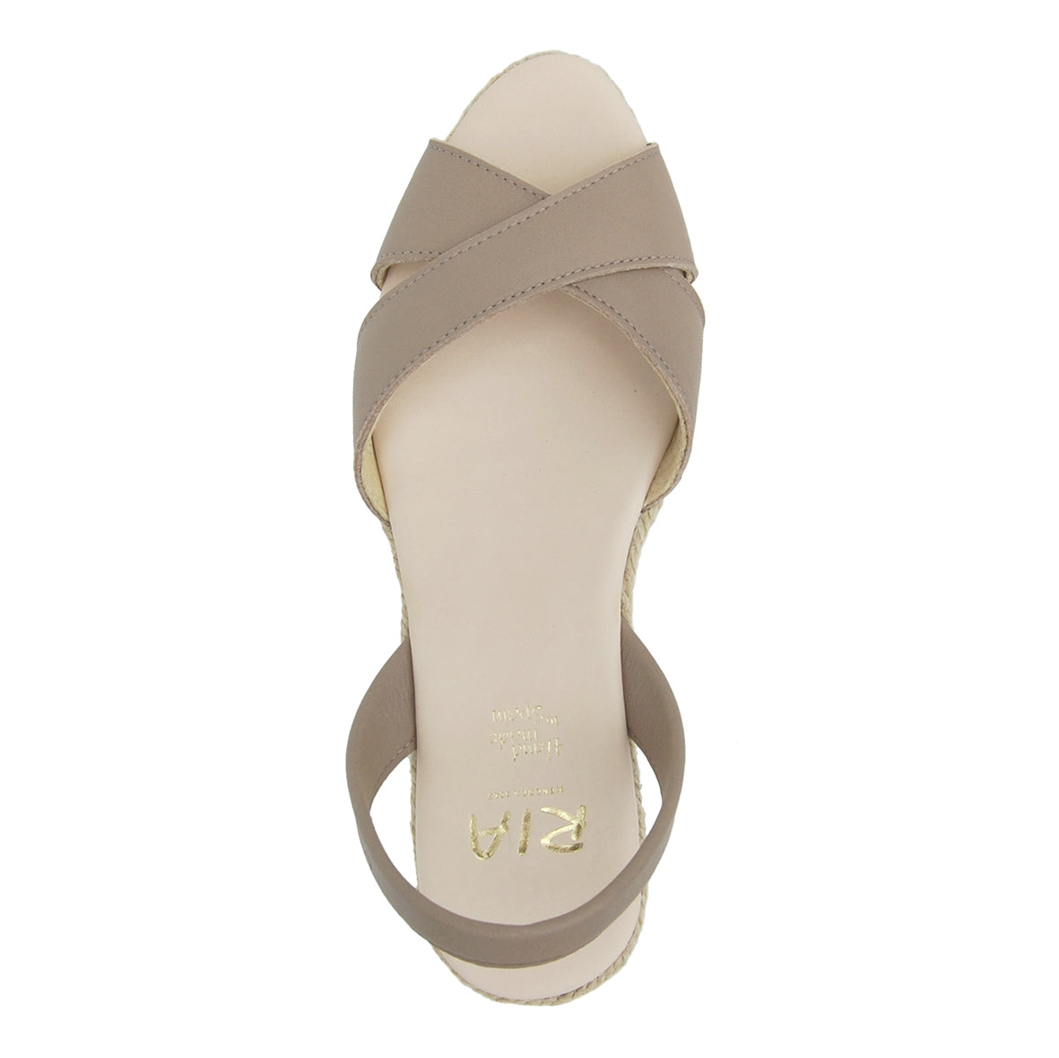 Loretta Low Jute Wedge Espadrilles in Putty