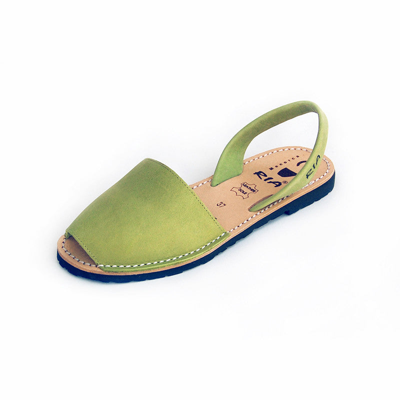 Avarcas Menorcan Sandals Morell in Green