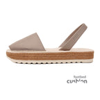 Ria Avarcas on Sale in Beige Platform