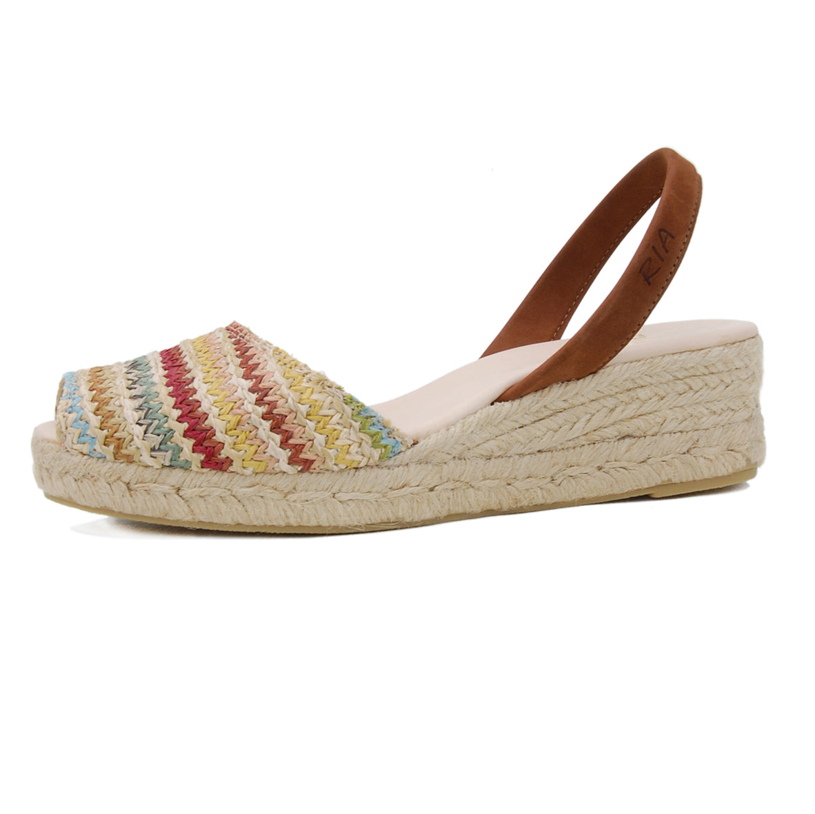 Tundra Low Jute Wedge Espadrilles in Multi