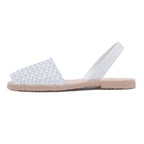 Viva Avarcas Braided Sandals in White
