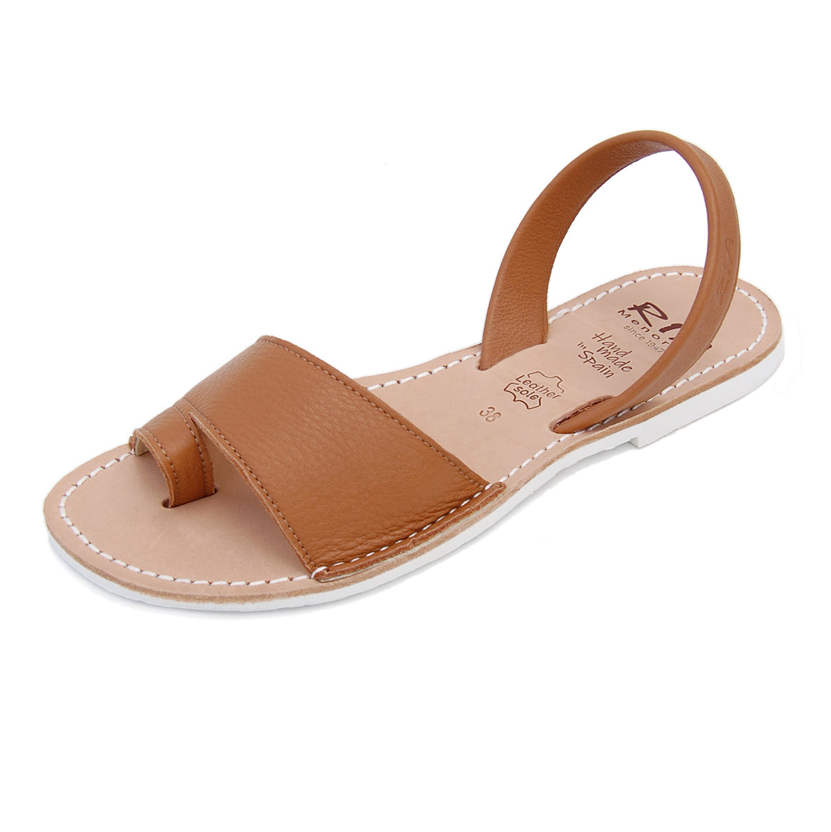 Costa Avarcas Menorcan Sandals in Tan