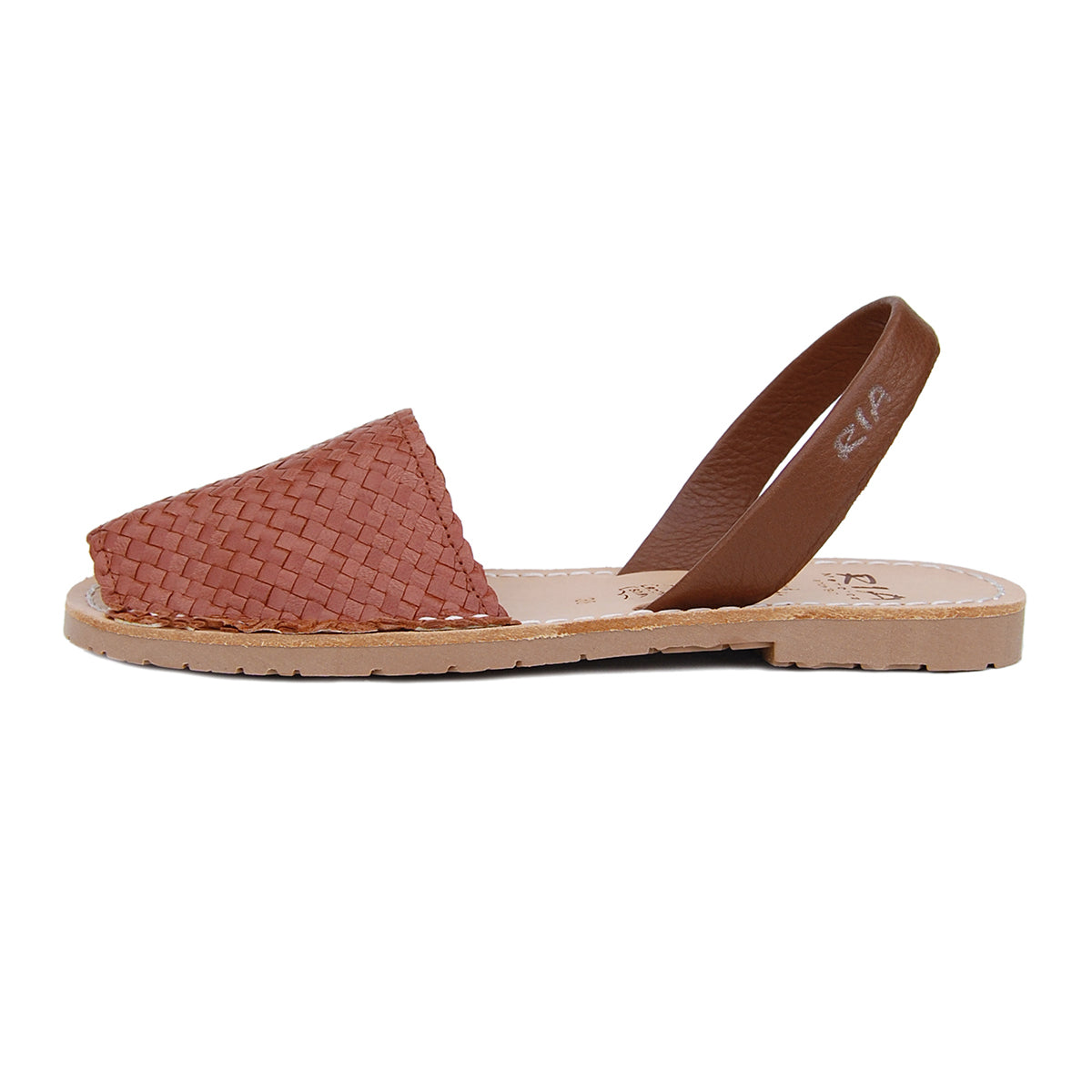 Avarcas Menorcan Sandals Fornells in Brandy